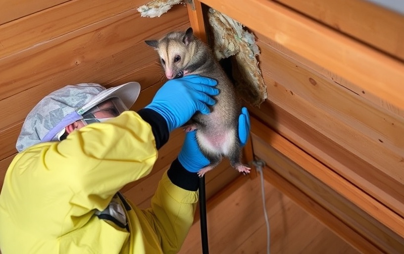 Roof & Ceiling Possum Removal in Forbes